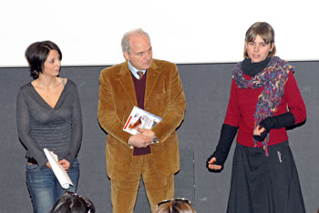 Maurizio Bartolucci (operatore culturale) e Camilla Tomsich