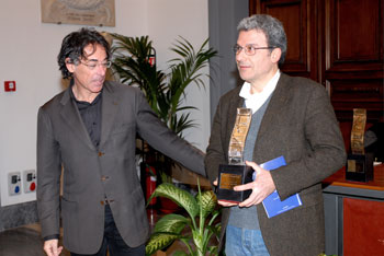 Claudio Pascoli (Comune di Roma ) e Francesco Carbone